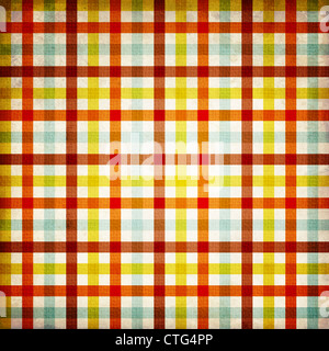 Plaid sfondo Foto Stock