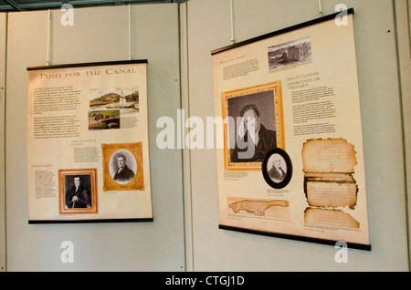 New York, Siracusa, Erie Canal Museum. Foto Stock