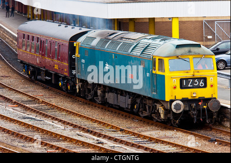 Swift a Holyhead station Anglesey North Wales UK. Foto Stock