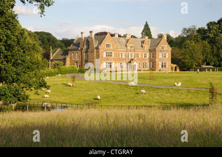 Launde Abbey - che incorpora i resti monastica di Launde Priory - in Launde, Leicestershire, Inghilterra Foto Stock