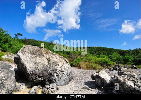 Unzen, Prefettura di Nagasaki, Kyushu, Giappone Foto Stock