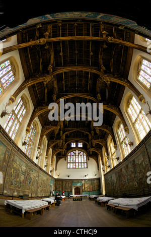 La sala grande, Hampton Court Palace, London, Surrey, England, Regno Unito, Regno Unito, GB Gran Bretagna, Isole britanniche, Europa Foto Stock