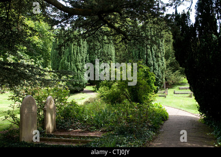 Watt cimitero, Compton, Guildford, Surrey, Regno Unito Foto Stock