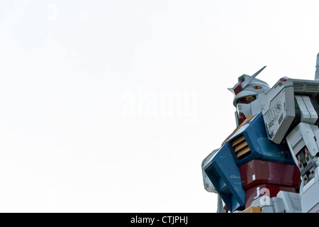 Gundam robot a Odaiba, Giappone Foto Stock