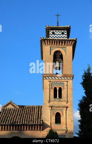 Spagna, Andalusia, Granada, Iglesia de Santa Ana, chiesa, Foto Stock