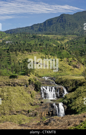 St Clair Falls, Hill Country, Sri Lanka Foto Stock