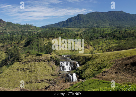 St Clair Falls, Hill Country, Sri Lanka Foto Stock