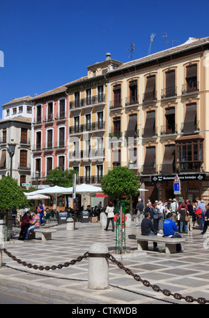 Spagna, Andalusia, Granada, Plaza Nueva, Foto Stock