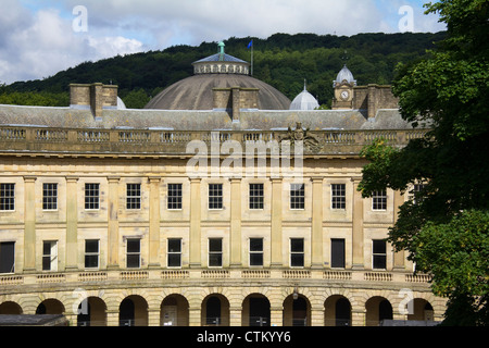 La Mezzaluna in Buxton Spa Derbyshire England Regno Unito GB EU Europe Foto Stock