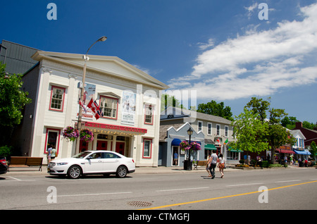 Canada Ontario, Niagara sul lago. Situato nella zona sud di Ontario dove il fiume Niagara incontra il lago Ontario. Foto Stock