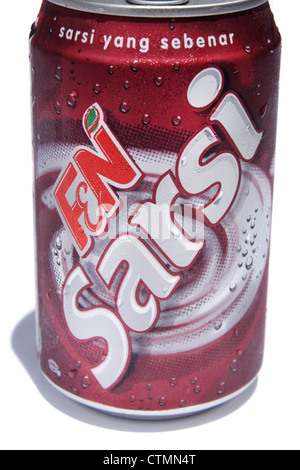 Bevanda malese Sarsi può Foto Stock