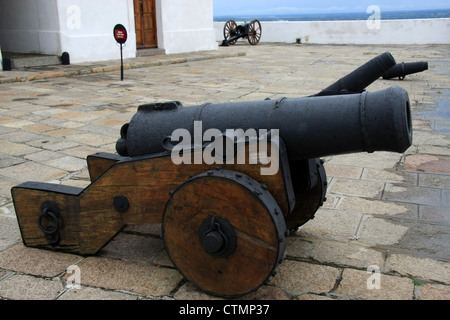 Canon de Montana (1782) presso il Museo Militare, Montevideo, Uruguay Foto Stock