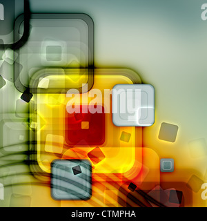 Abstract sfondo futuristico Foto Stock