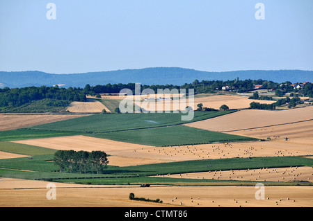 Campagna Puy de Dome massiccio Auvergne Francia centrale Foto Stock