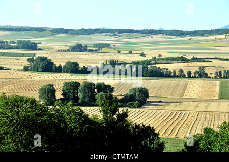 Campagna Puy de Dome massiccio Auvergne Francia centrale Foto Stock