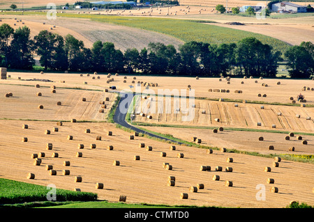 Campagna Puy de Dome massiccio Auvergne Francia centrale Foto Stock