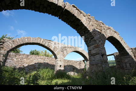 Archi presso la chiesa Parrocchiale Spegnimento Busk, vicino Semerwater, North Yorkshire Dales, REGNO UNITO Foto Stock