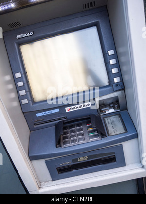 Macchina ATM a Budapest, Ungheria, Europa orientale Foto Stock