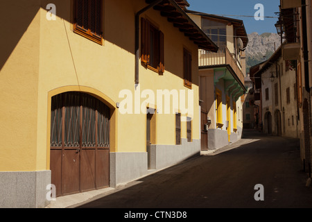 Vecchio villaggio, Entracque, Cuneo, Piemonte, Italia Foto Stock