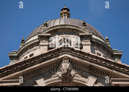 Astor Court, Zoo Center presso il Bronx Zoo Wildlife Conservation Society, Bronx Park, Bronx, New York Foto Stock