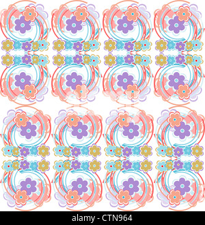 Abstract sfondo floreale Foto Stock