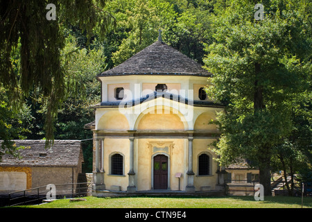 L'Italia, Piemonte, Domodossola, Sacro Monte Calvario Foto Stock