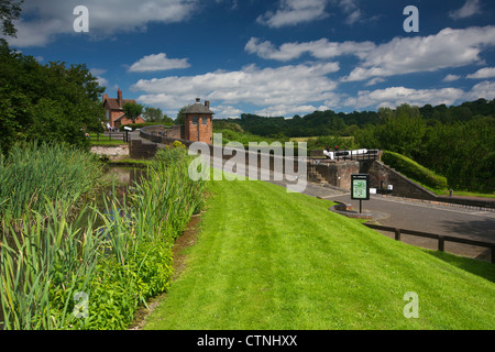 Serrature Bratch Casello Wombourne South Staffordshire England Regno Unito Foto Stock