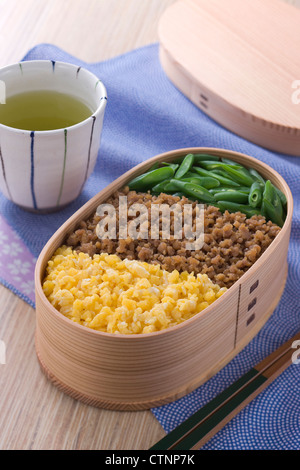 Soboro Bento Foto Stock