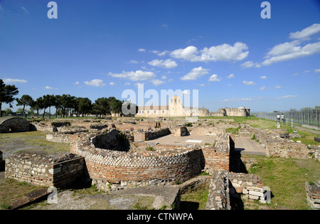 Italia, Basilicata, venosa, parco archeologico, terme romane Foto Stock