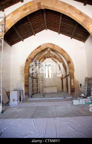 La Nossa Senhora de Guadalupe Cappella in Vila de Bispo" vicino a Lagos - Algarve - Portogallo Foto Stock