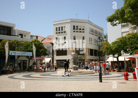 Praca da Gil Eanes a Lagos, Algarve - Portogallo Foto Stock