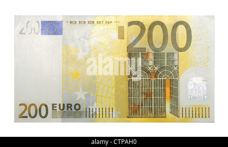 Nota 200 Euro Foto Stock