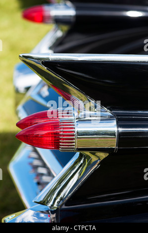 1959 Cadillac Sedan deville. Sharp pinna di coda con doppio bullet luci di coda Foto Stock