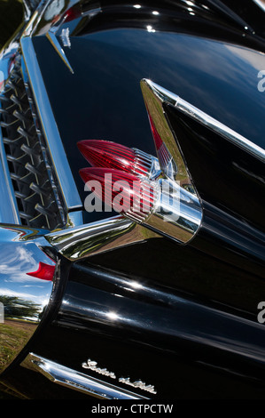 1959 Cadillac Sedan deville. Sharp pinna di coda con doppio bullet luci di coda Foto Stock