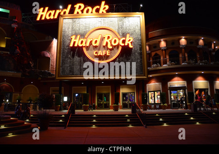 L'Hard Rock Cafe at Universal Orlando, Florida. Foto Stock