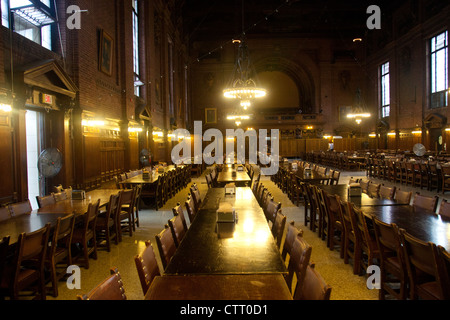 Sala da pranzo presso la Yale University di New Haven CT Foto Stock