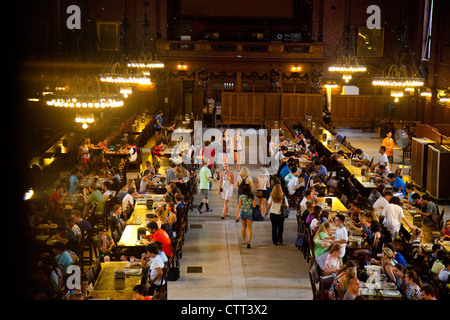 Sala da pranzo presso la Yale University di New Haven CT Foto Stock