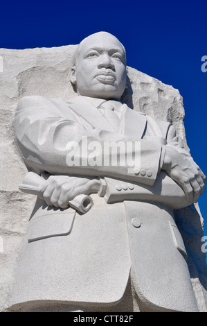 Martin Luther King Statua in Washington DC Foto Stock