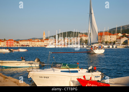 Stari Grad città sull isola di Hvar Foto Stock