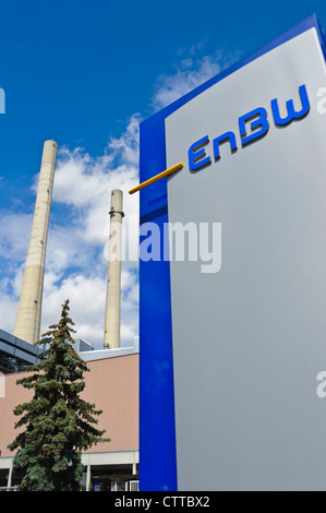 Heilbronn Power Station è una centrale elettrica a carbone a Heilbronn, Germania. Esso è azionato da EnBW Kraftwerke AG, già EVS Foto Stock