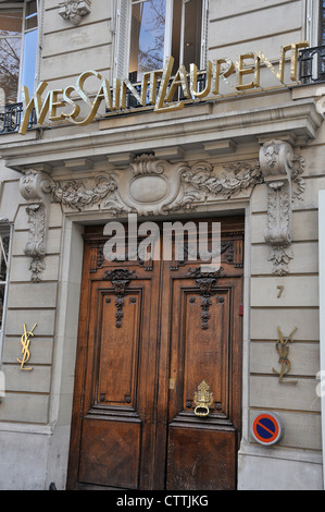 Yves Saint Laurent Parigi Francia Foto Stock