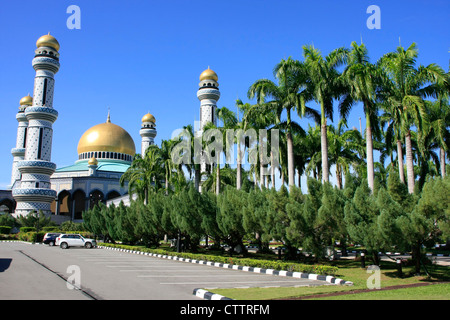 Jame'asr Hassanil Bolkiah moschea, Bandar Seri Begawan, Brunei, sud-est asiatico Foto Stock