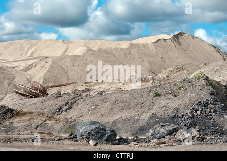 Sibelco,english china clay,nel 1999 Watt Blake Bearne divenne interamente posseduta da Sibelco.english china clay,sfera clay,kingsteignton Foto Stock