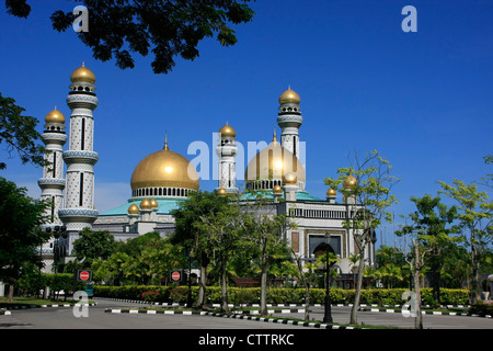 Jame'asr Hassanil Bolkiah moschea, Bandar Seri Begawan, Brunei, sud-est asiatico Foto Stock