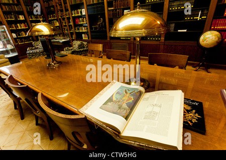 Libreria principale del Rito Scozzese della massoneria Washington , DC Foto Stock