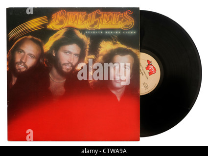 Bevande spiritose avendo volato da i Bee Gees Foto Stock