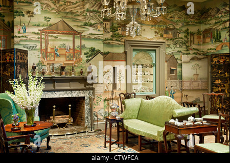 Winterthur museo di arti decorative e giardini, DELAWARE, STATI UNITI D'AMERICA Foto Stock