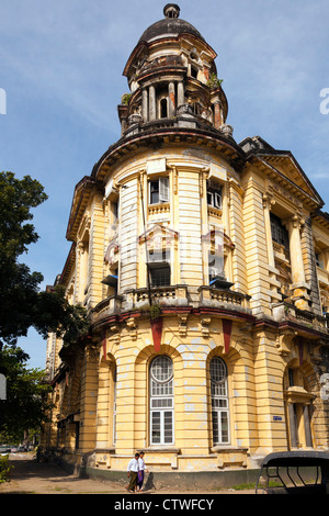 Myanmar economica Bank Building, Yangon Foto Stock