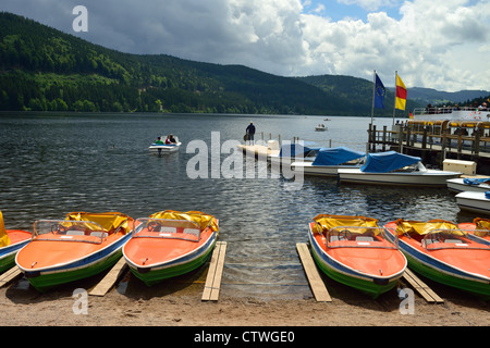 Titisee, Foresta Nera, Germania Foto Stock