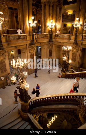 Il Palais Garnier (Opera di Parigi), a Parigi, Francia Foto Stock